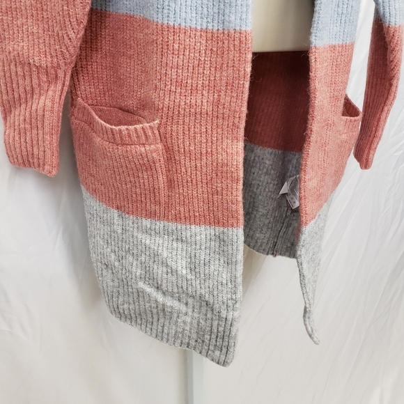 Ella Moss Kimberly Colorblock Duster Cardigan size small - Picture 4 of 13